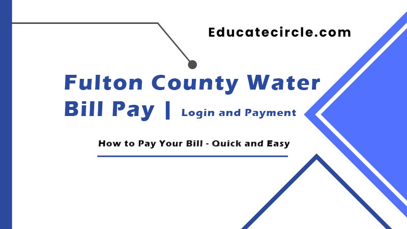Fulton County Water Bill Pay Login and Payment
